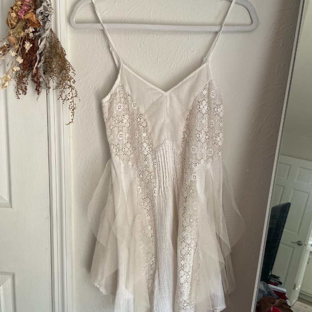 White Slip Dress